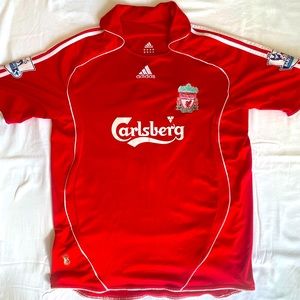 Authentic 06-08 Liverpool Home Jersey - Andriy Voronin #10